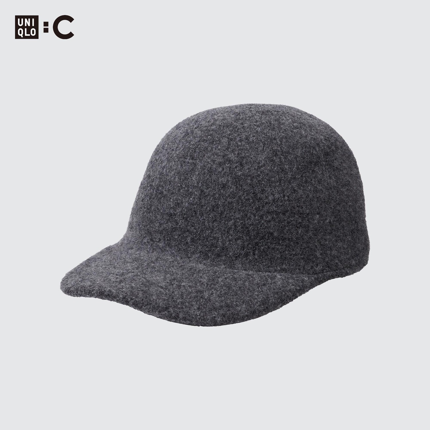 

Шерстяная шапка Uniqlo, серый