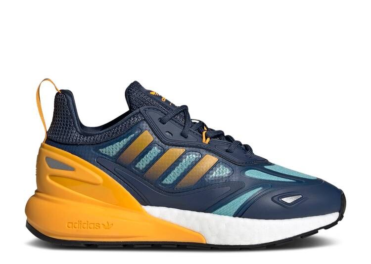 

Кроссовки Adidas ZX 2K BOOST 2.0 J 'CREW NAVY SEMI SOLAR GOLD', нави