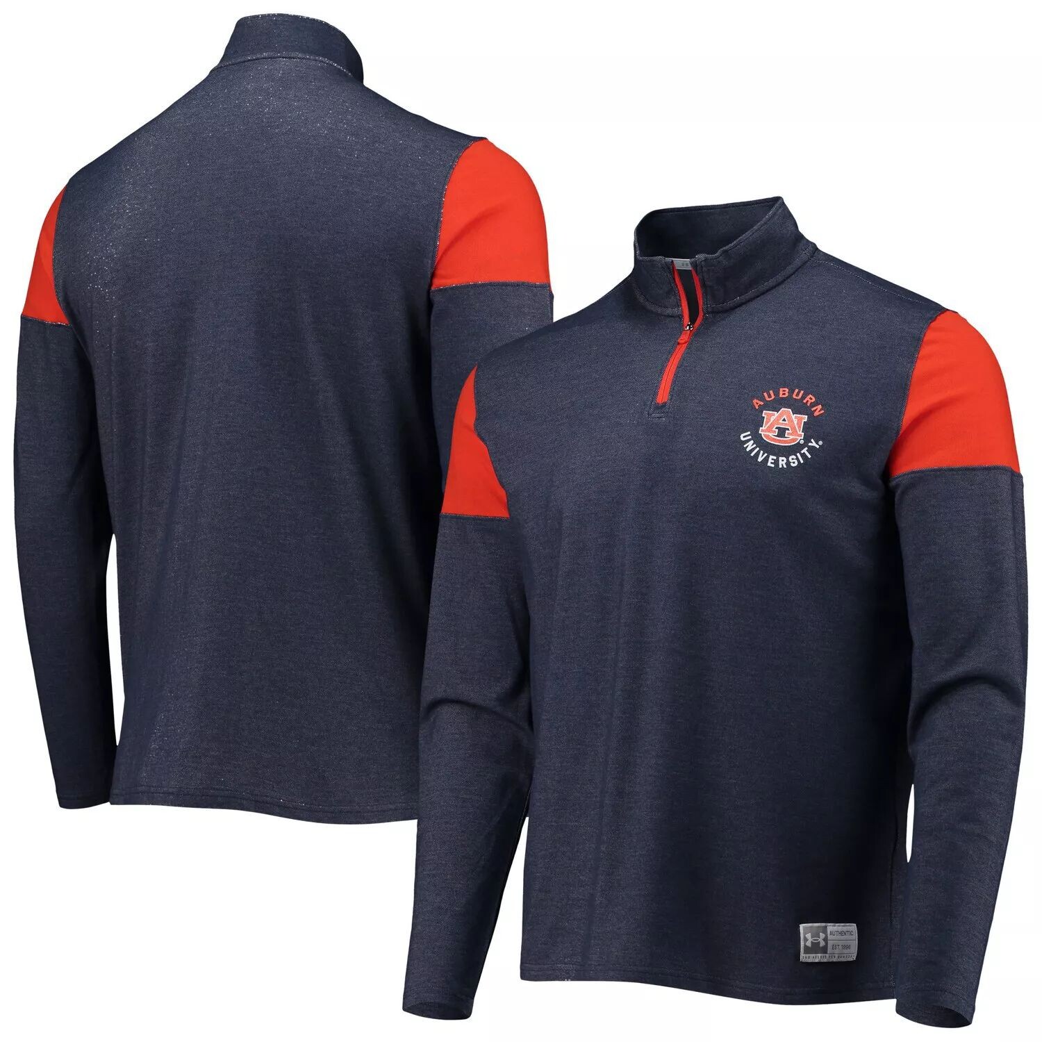 

Мужская темно-рыжая куртка Gameday Tri-Blend с молнией четверть Under Armour