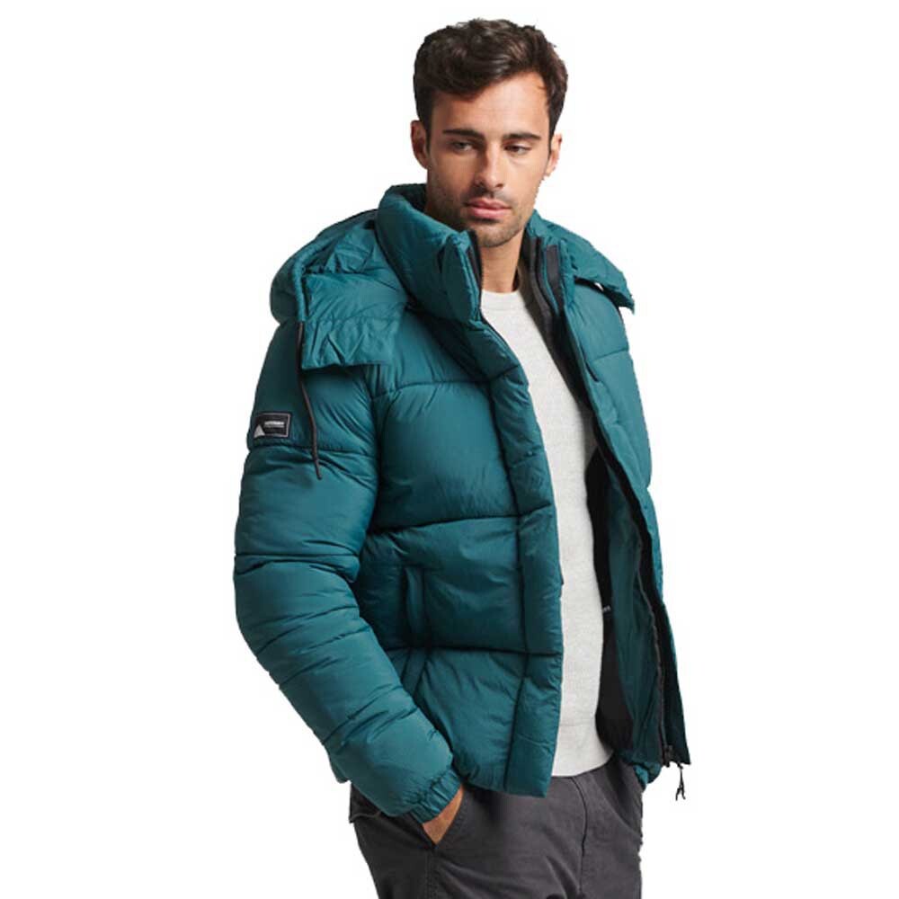 

Куртка Superdry Touchline Padded, зеленый