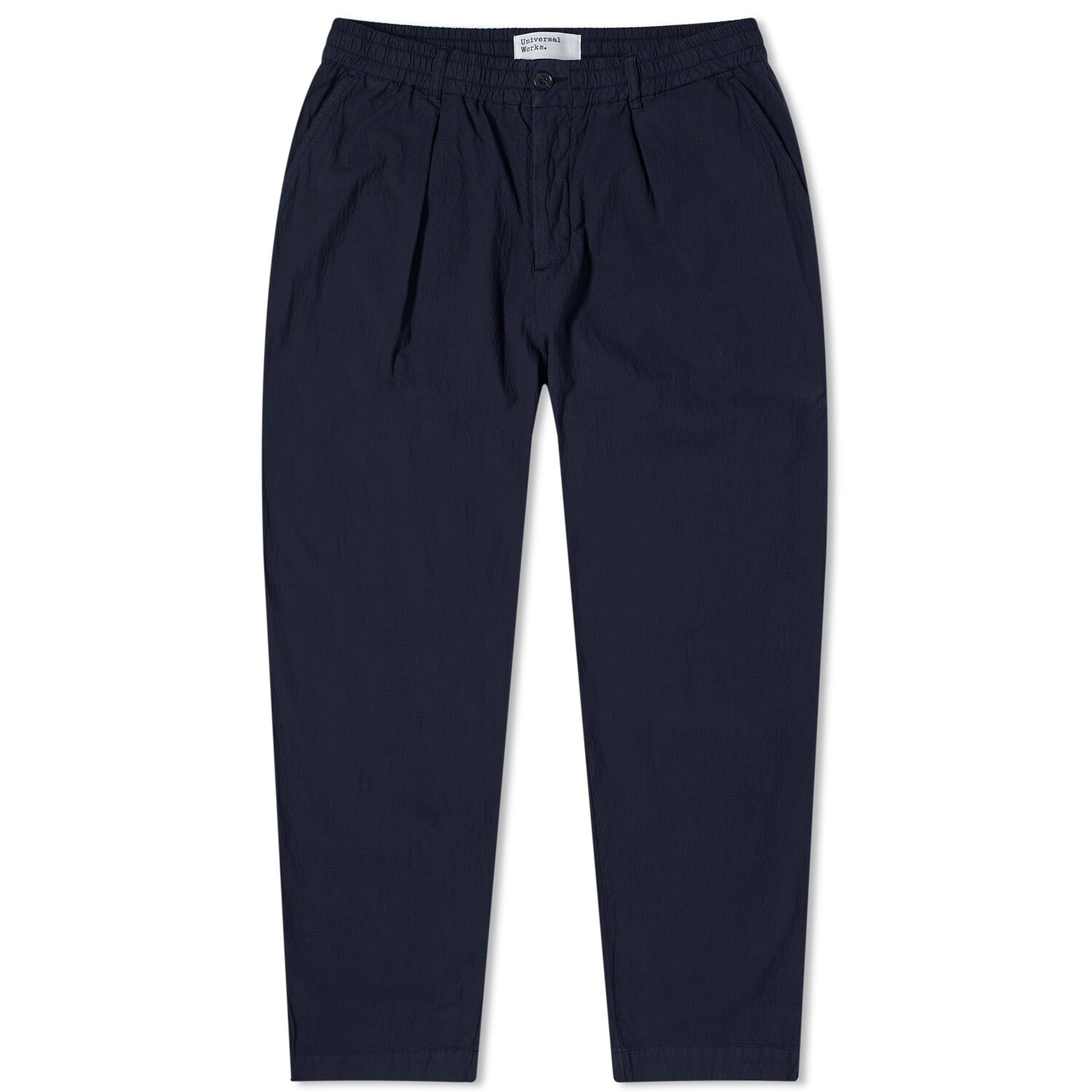 

Брюки Universal Works Seersucker Pleated, темно-синий
