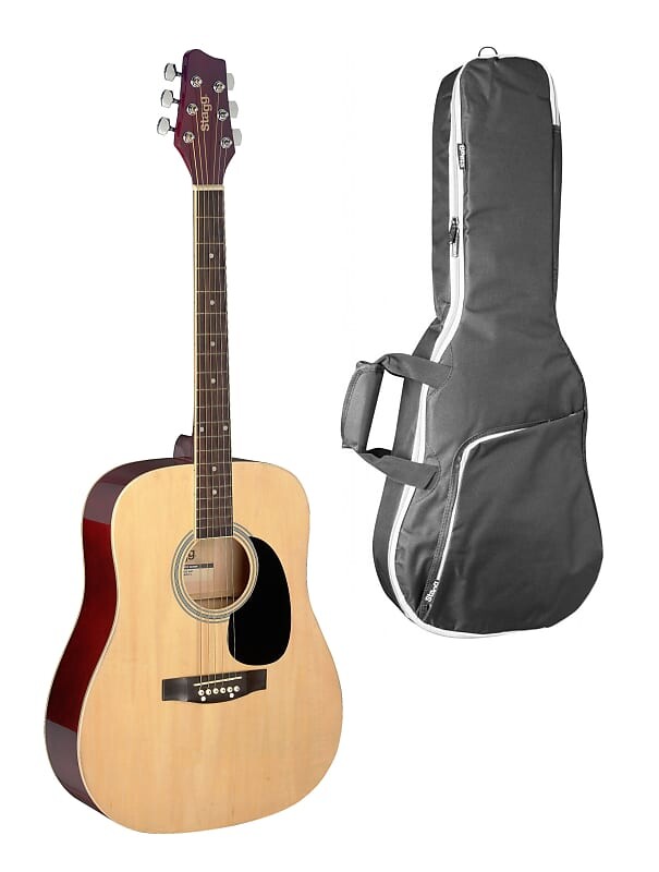 

Акустическая гитара Stagg 1/2 Size Kids Real Natural Acoustic Guitar w/ Padded Gig Bag