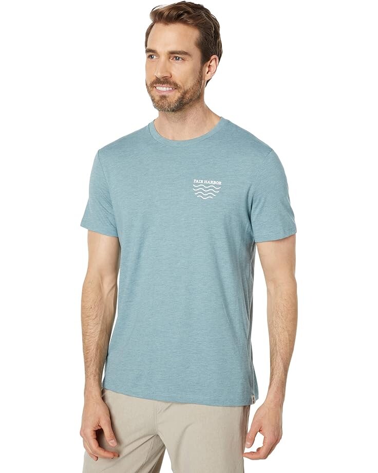 

Футболка Fair Harbor The Kismet Short Sleeve Tee, зеленый