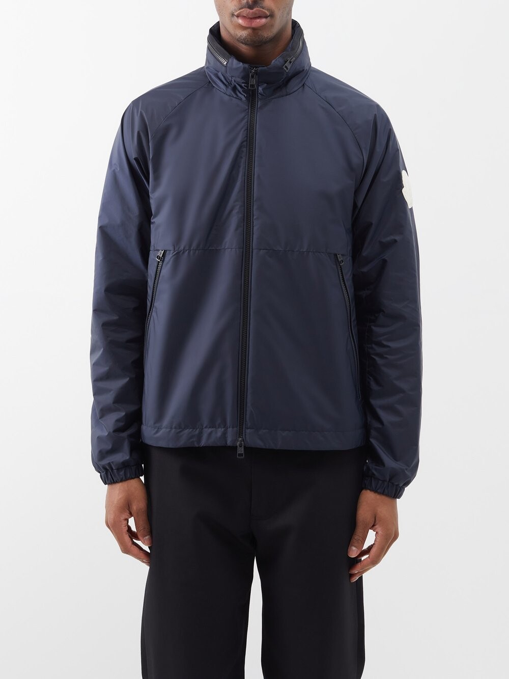 

Техническая куртка octano с нашивкой-логотипом Moncler, синий
