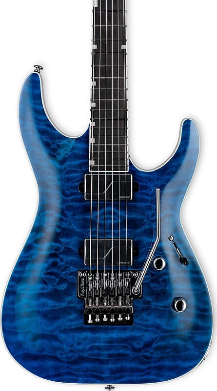 

Электрогитара ESP LTD MH-1000 Quilted Maple Electric Guitar, Black Ocean
