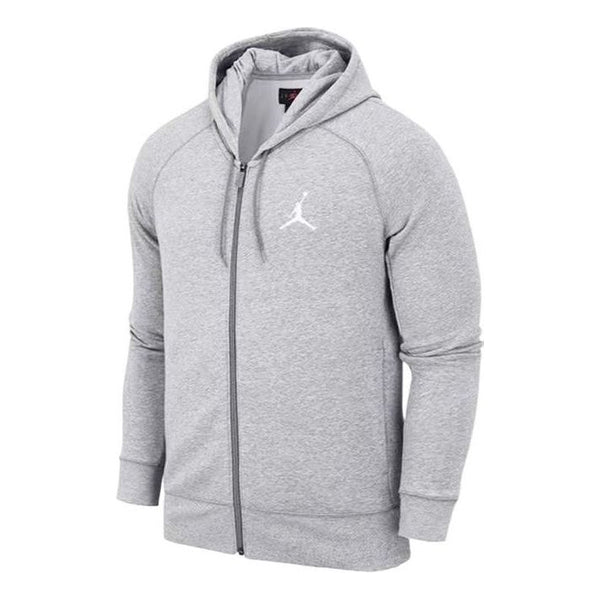 Куртка Air Jordan Zipper Hooded Jacket Men's Grey, серый цена и фото