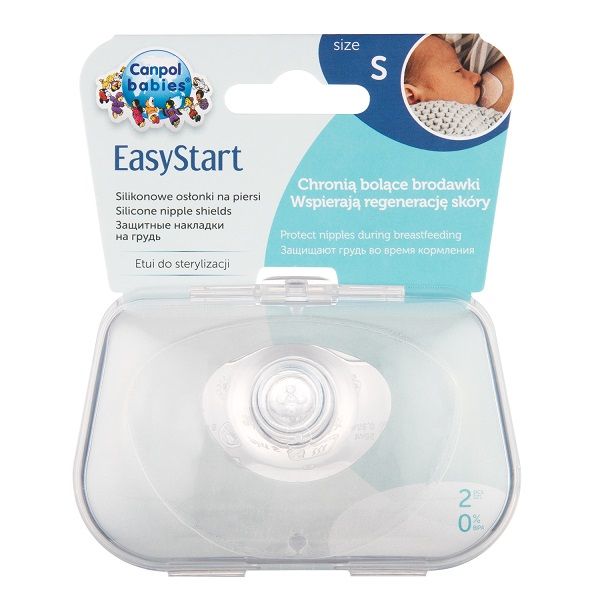 

Накладки на соски Canpol Babies EasyStart Premium Małe, 2 шт