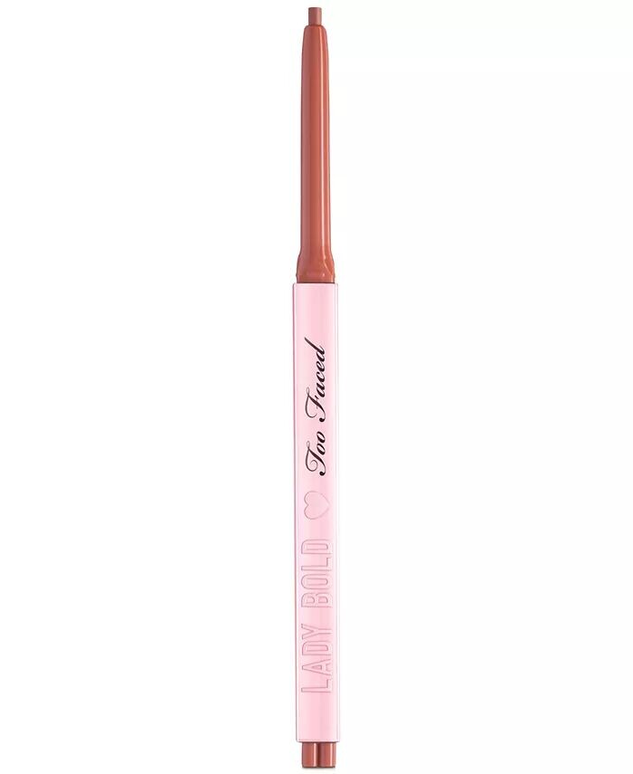 

Водостойкий стойкий карандаш для губ Lady Bold Too Faced, цвет Limitless Life (warm rosy-brown)
