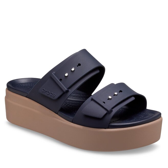 

Сандалии Crocs BrooklynLow Wedge, темно-синий