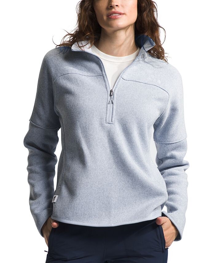 

Женский флисовый топ на молнии спереди Range The North Face, фиолетовый