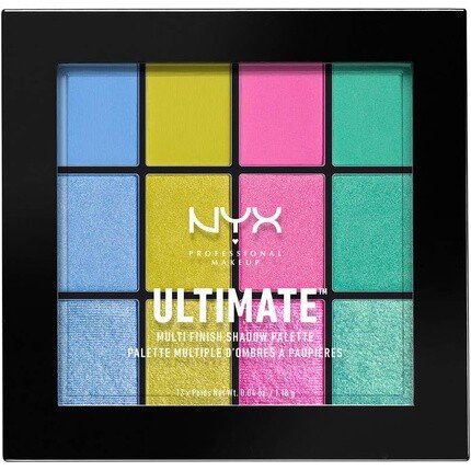 

Палетка теней Ultimate Multi-Finish Electric, 1,02 кг, Nyx Professional Makeup