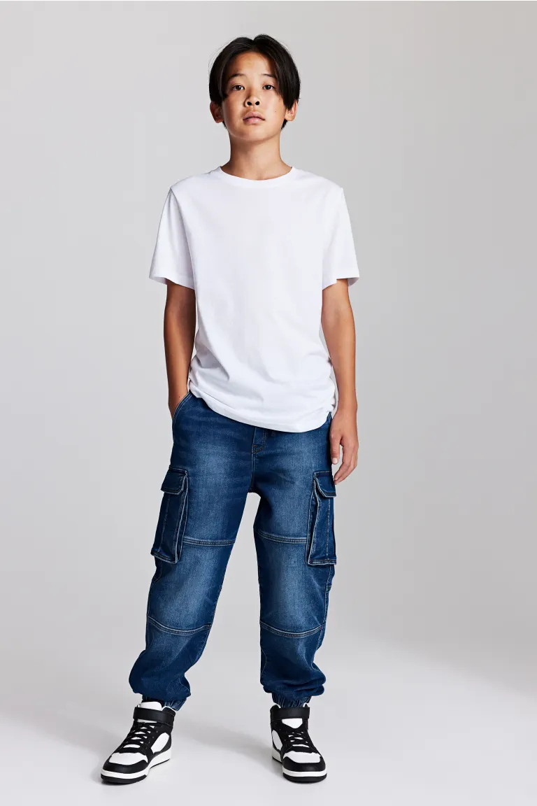 

Брюки-карго H&M, синий
