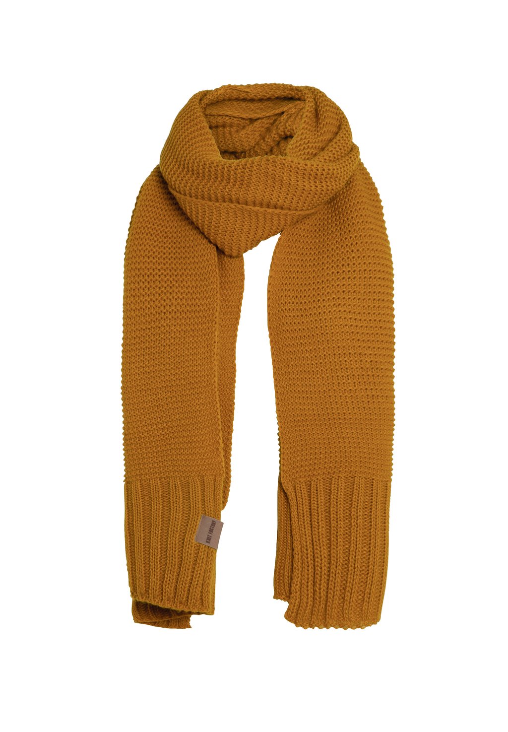 цена Шарф JAMIE Knit Factory, цвет ochre