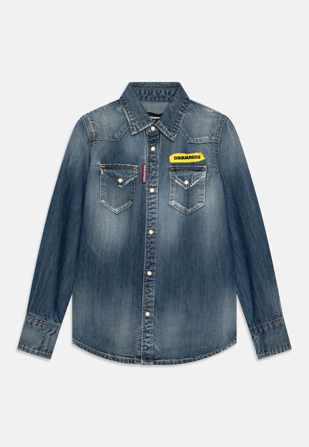 

Рубашка Dsquared2, цвет denim