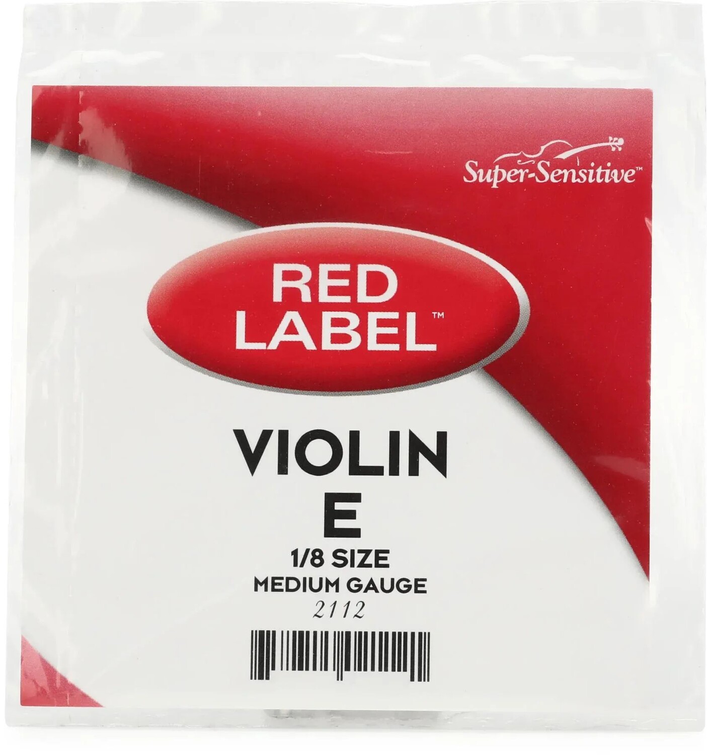 

Струна E для скрипки Super-Sensitive 2112 Red Label — размер 1/8