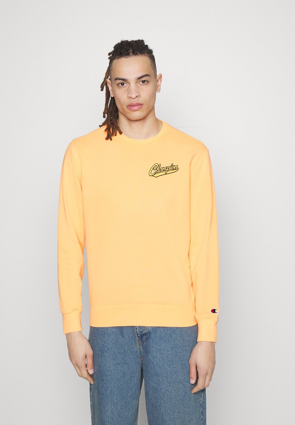 

Толстовка Champion Crewneck Unisex, оранжевый, Оранжевый;желтый