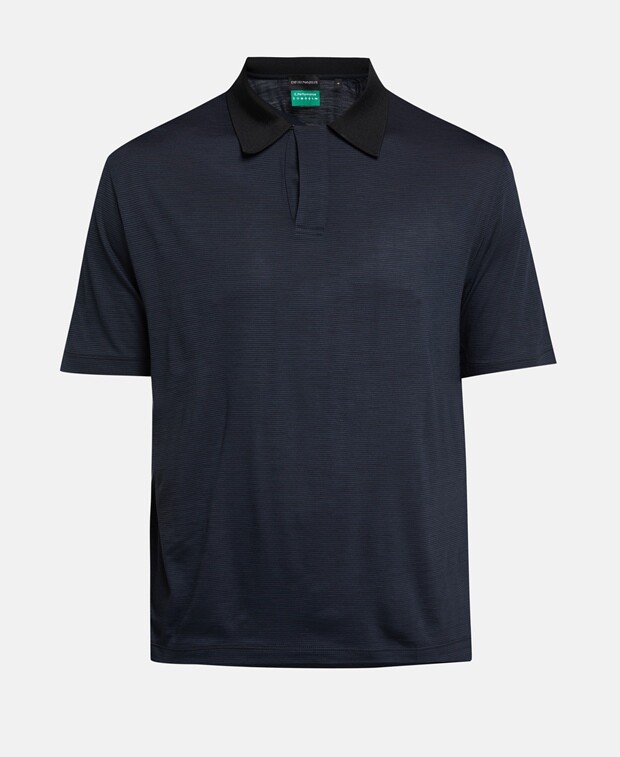 

Рубашка поло Emporio Armani, синий