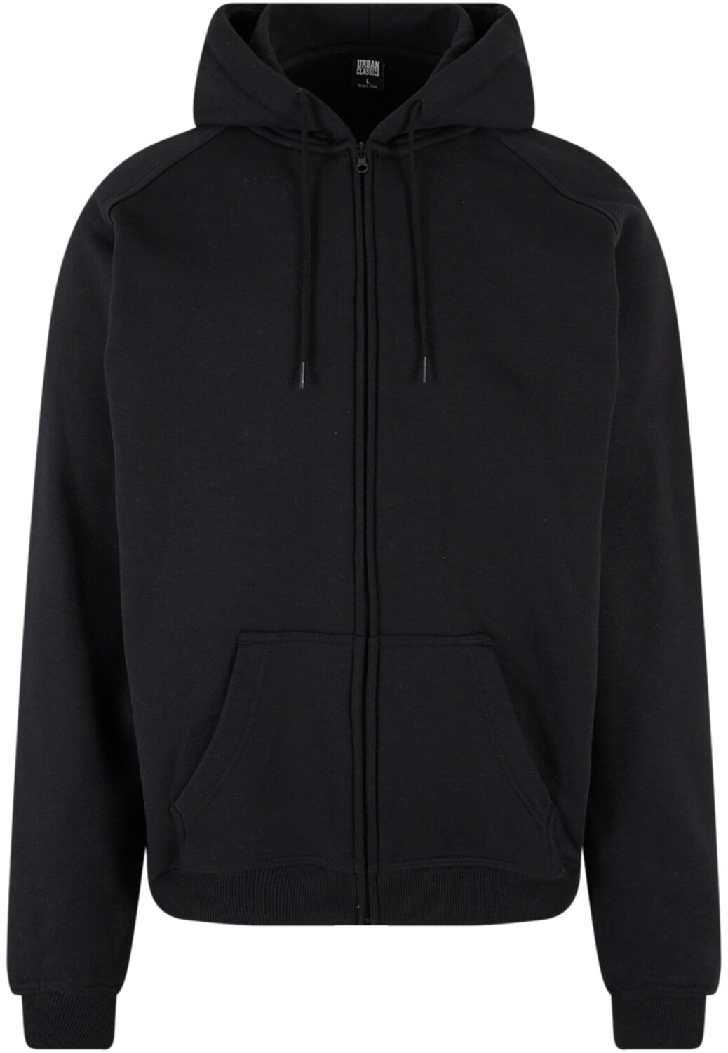 

Толстовка Urban Classics Zip Kapuzenpullover, черный