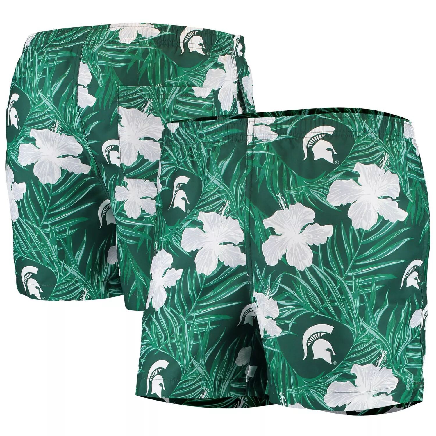 

Мужские зеленые плавки Michigan State Spartans