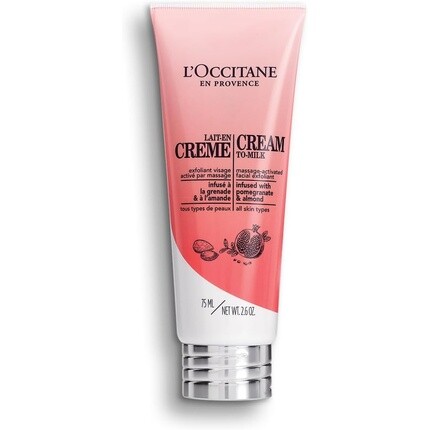 

Отшелушивающее средство для лица Cream To Milk 75 мл, L'Occitane