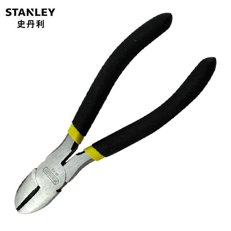 Плоскогубцы STANLEY Mini, 5 дюймов, черные, с двойной пластиковой ручкой 84-104-23