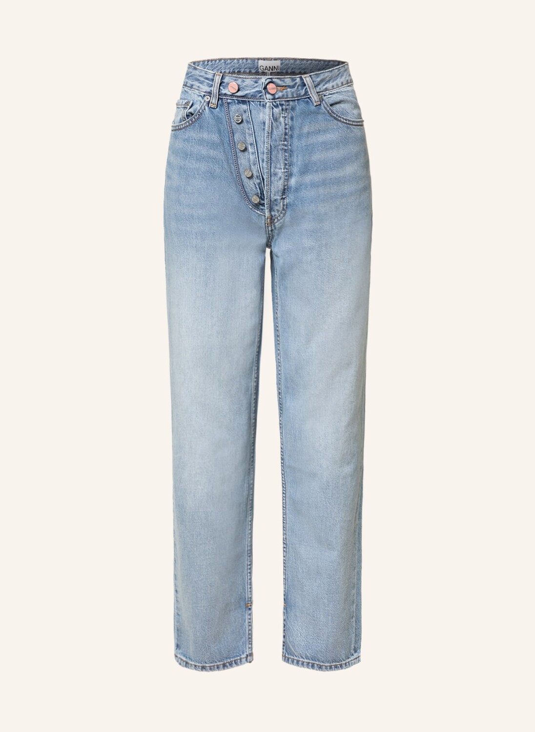 

Джинсы GANNI Straight FIGNI