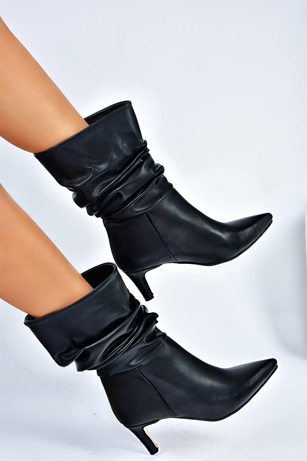 

L8828619 Черные женские ботинки Fox Shoes, Черный