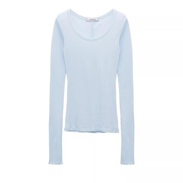 

Футболка simply timeless shirt 801 soft blue Dorothee Schumacher, мультиколор