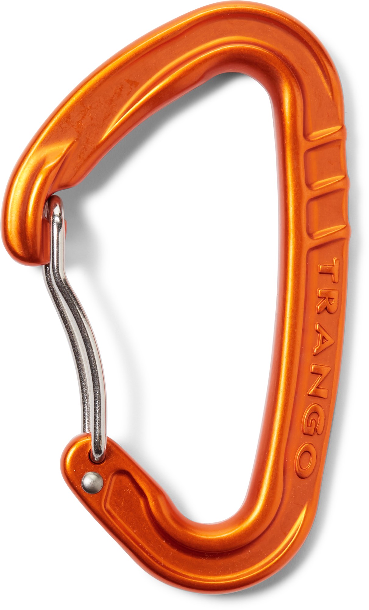 Карабин с прямой проволокой Phase Matte Trango, оранжевый карабин trango tiny lock