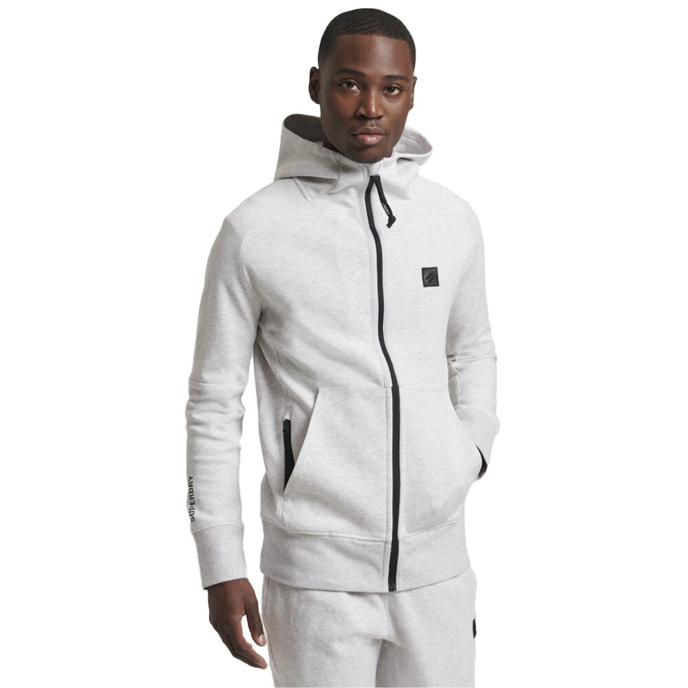

Толстовка Superdry Code Tech Full Zip, белый