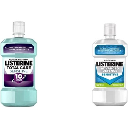 

Listerine Total Care для чувствительной полости рта, 500 мл, Johnson & Johnson Consumer