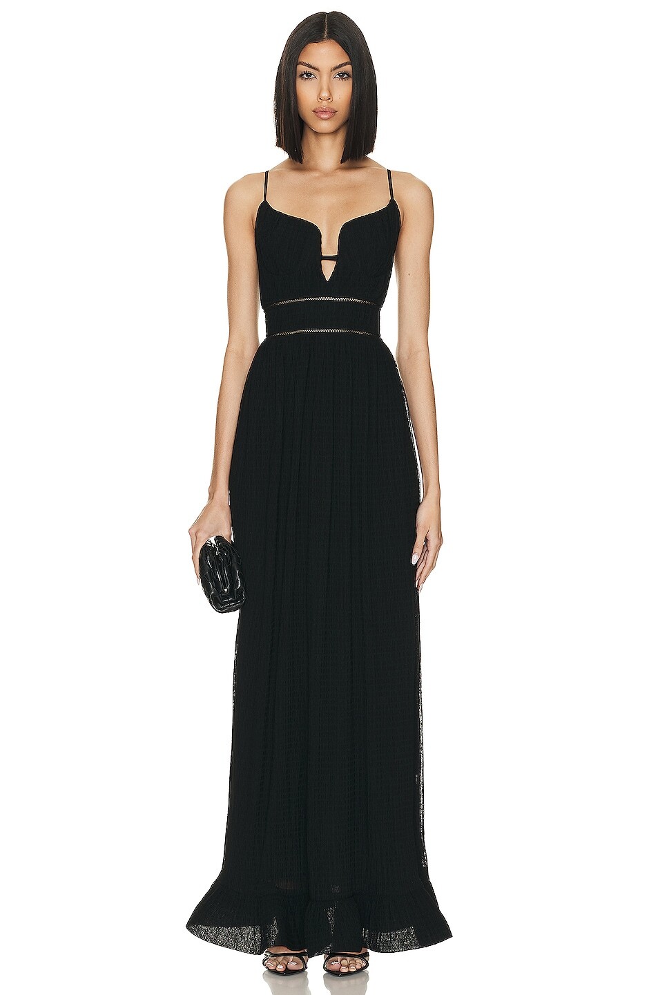

Платье Simkhai Maude Bustier Gown, черный
