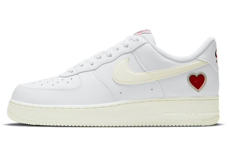 

Мужские кроссовки для скейтбординга Nike Air Force 1, белый/красный