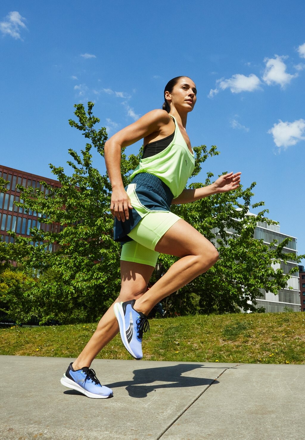 

Спортивные шорты Puma, Зеленый