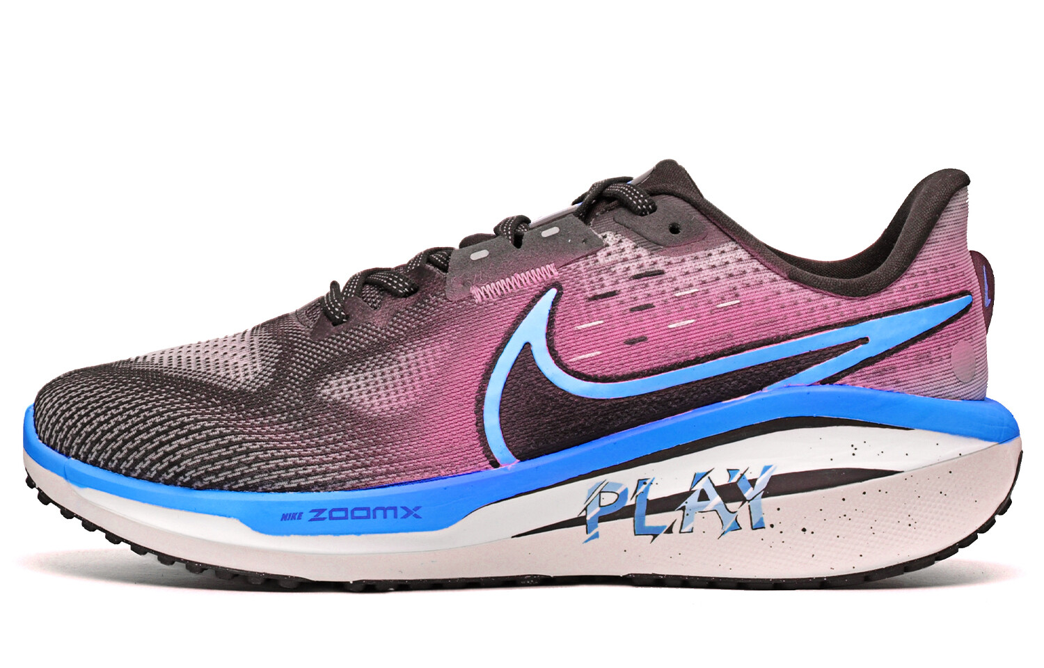 

Кроссовки Air Zoom Vomero 17 унисекс с низким верхом розового/синего цвета Nike