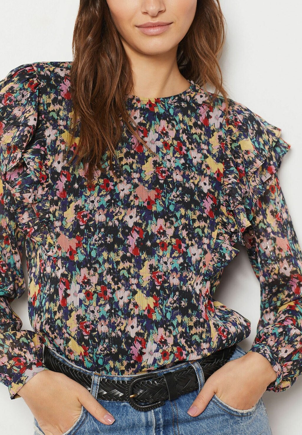 

Блузка RUBY IMP Etam, цвет multicolor
