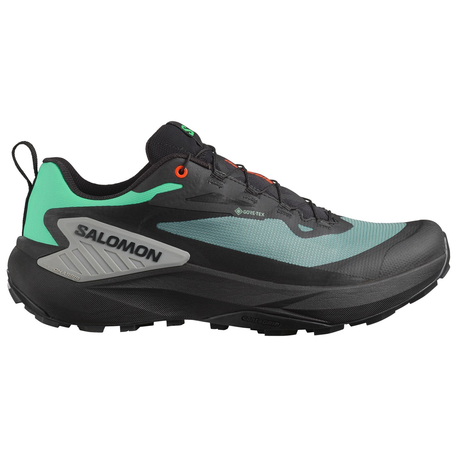 

Кроссовки для бега по пересеченной местности Salomon Genesis GORE-TEX, цвет North Atlantic/Black/Sharkskin