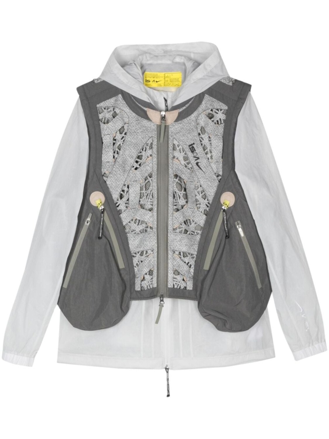 

Nike куртка ISPA Metamorph, серый