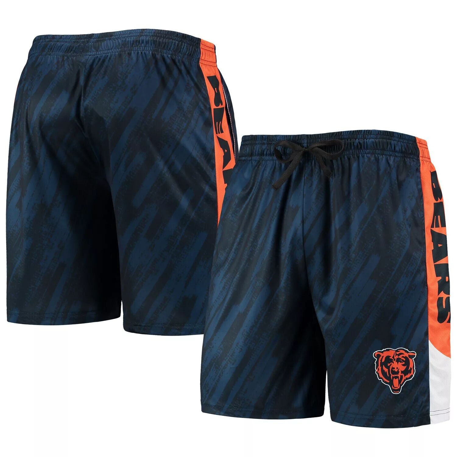 

Мужские шорты FOCO Navy Chicago Bears из статической сетки