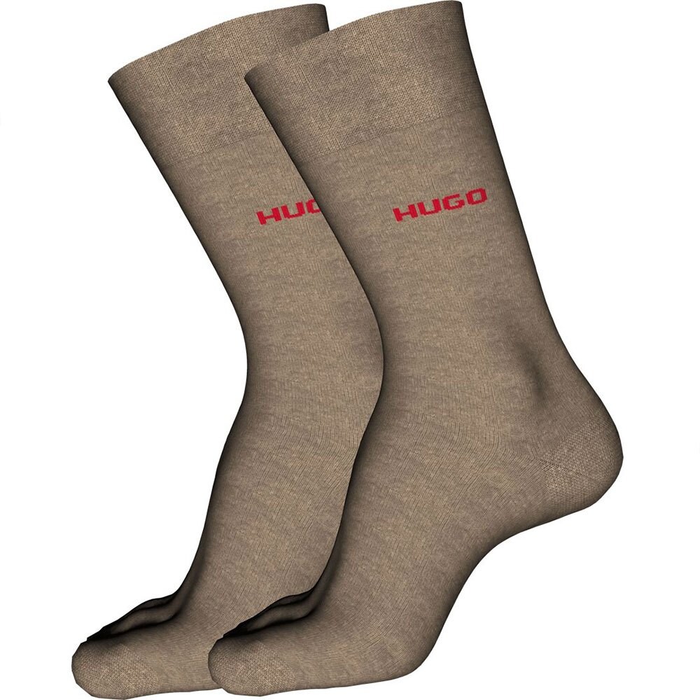 

Носки HUGO Uni Colors 2 шт, коричневый