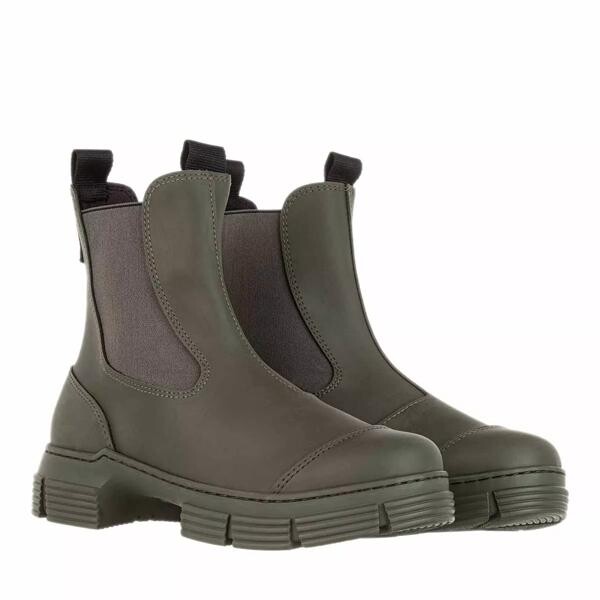 

Сапоги city boot Ganni, зеленый