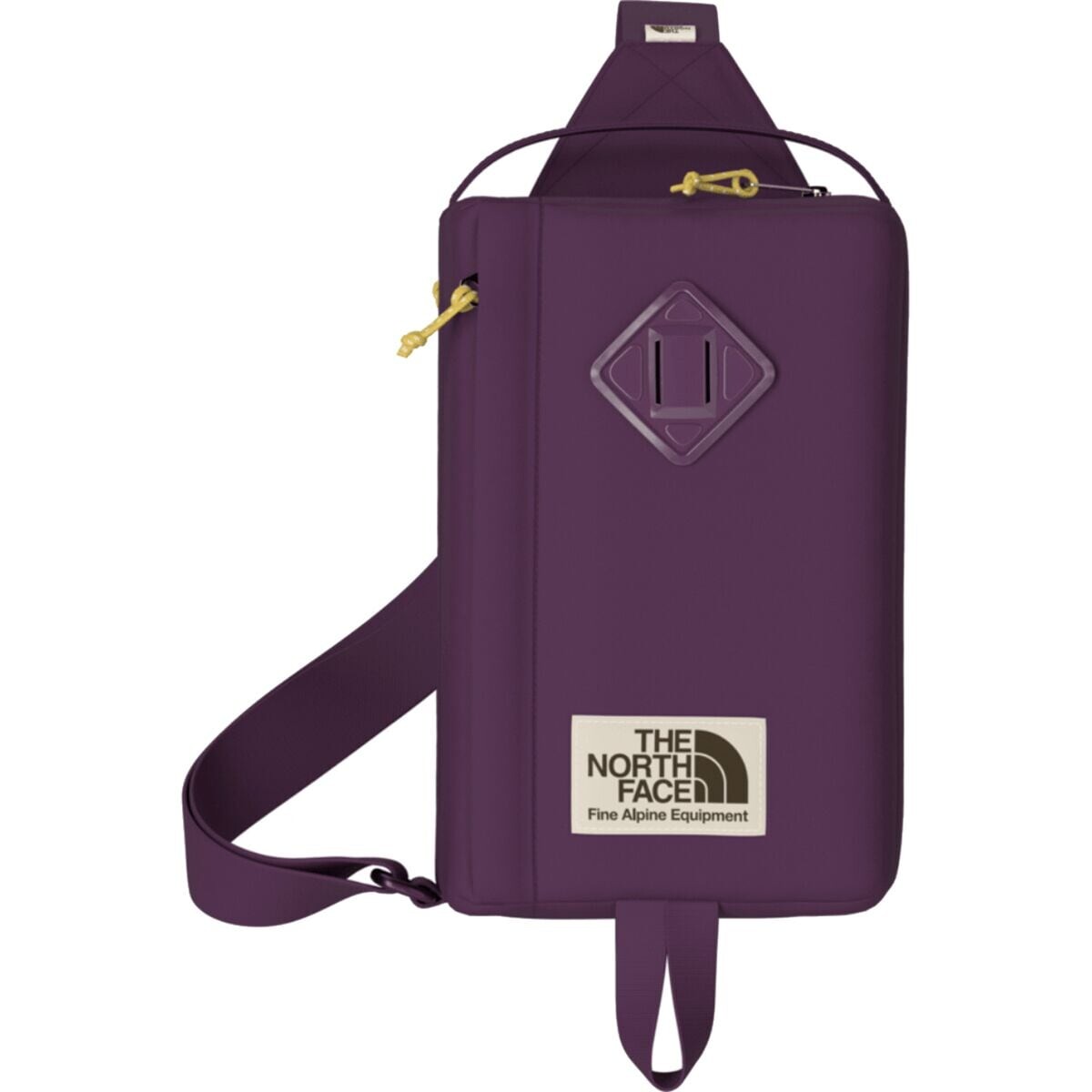 

Полевая сумка беркли The North Face, цвет black currant purple/yellow silt