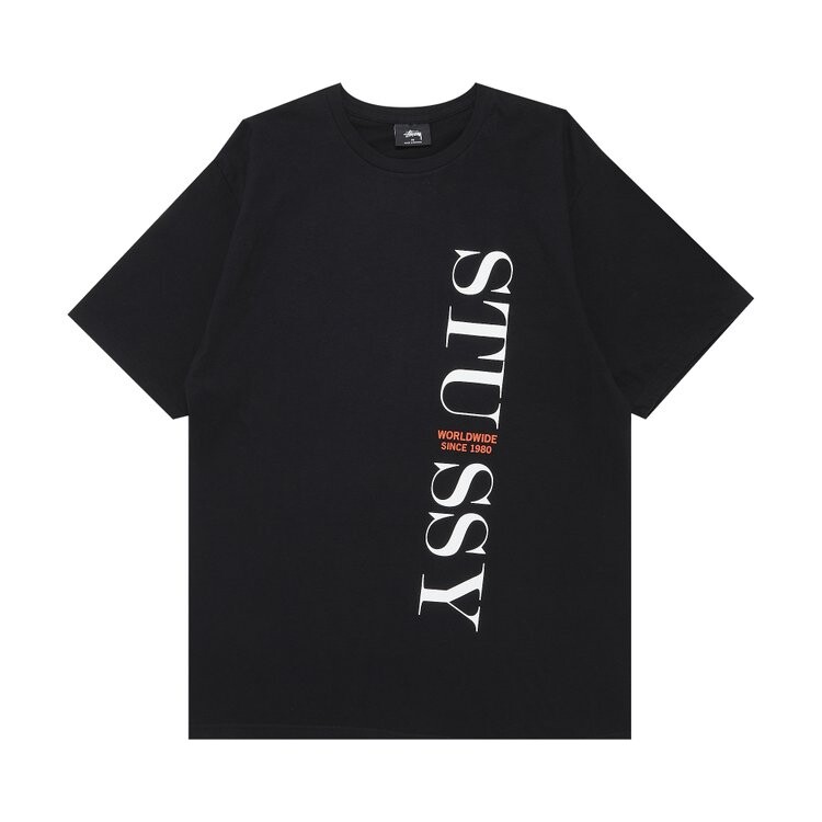 

Футболка Stussy Standard 'Black', черный