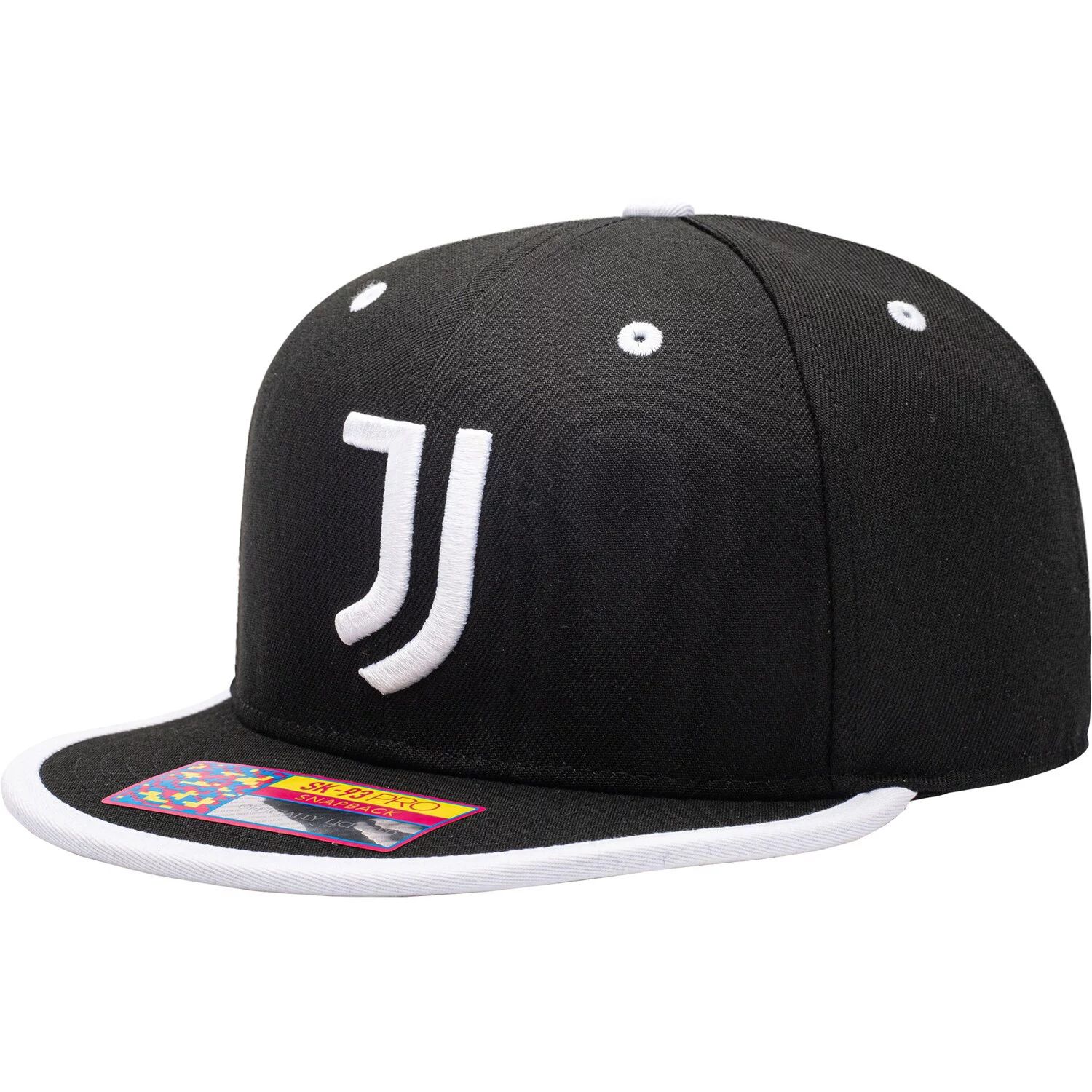 Мужская черная кепка Juventus Tape Snapback
