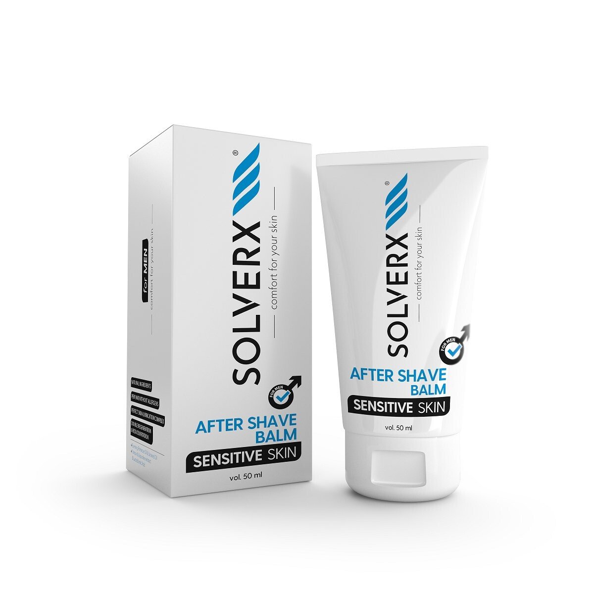 

Solverx, Sensitive Skin, бальзам после бритья, 50 мл