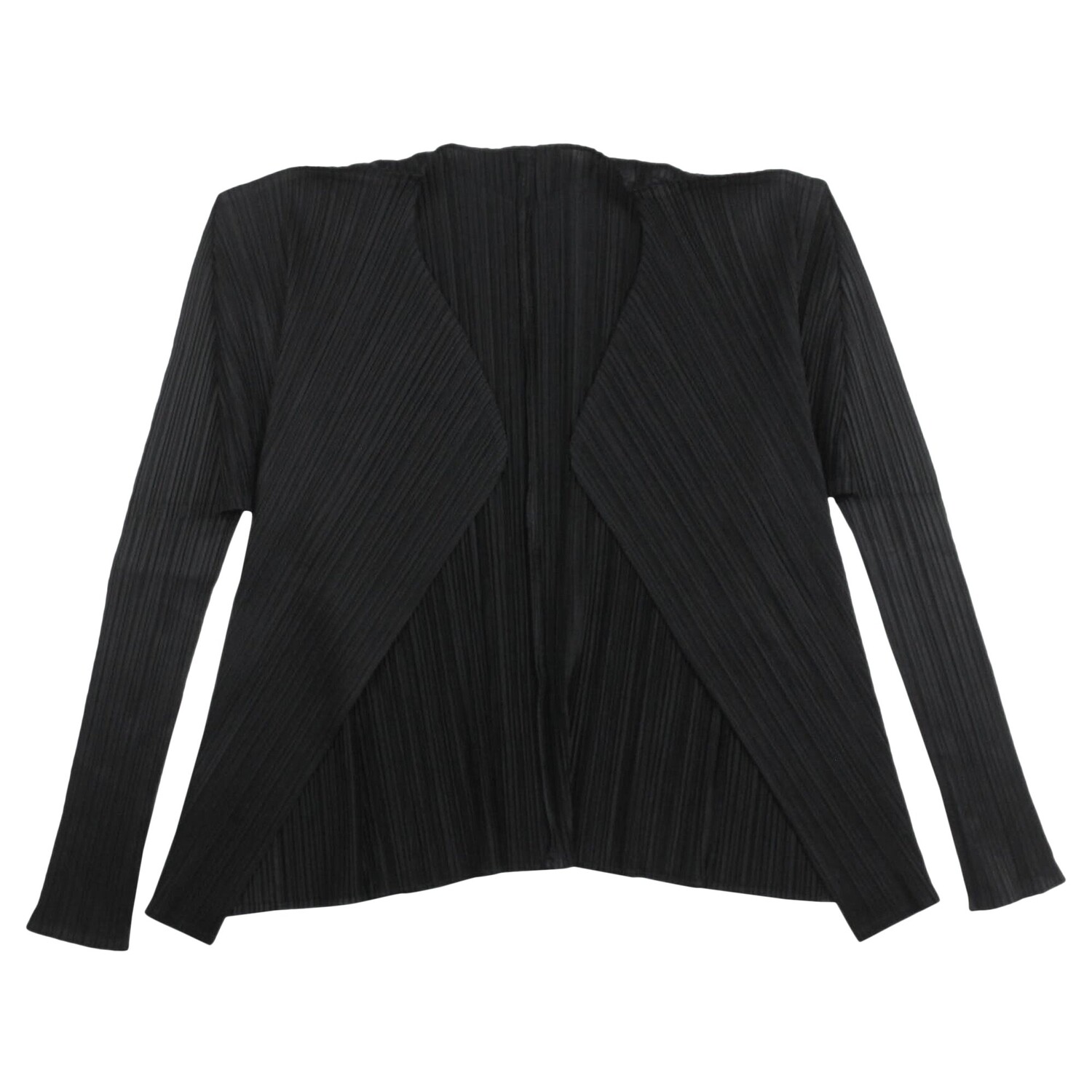 

Базовый плиссированный кардиган Pleats Please Issey Miyake, цвет Черный