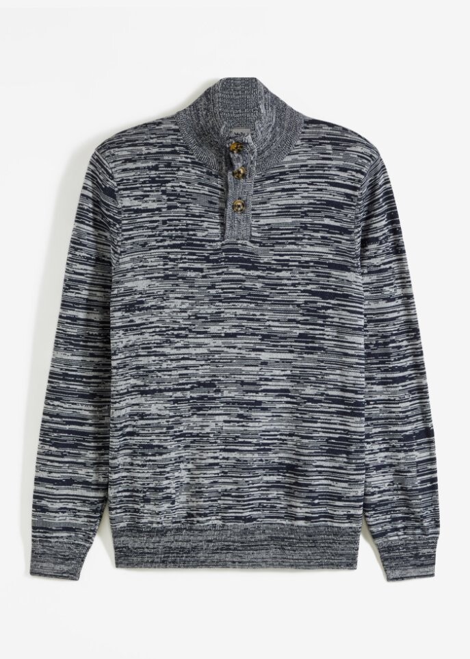 

Пуловер удобного кроя John Baner Jeanswear, синий