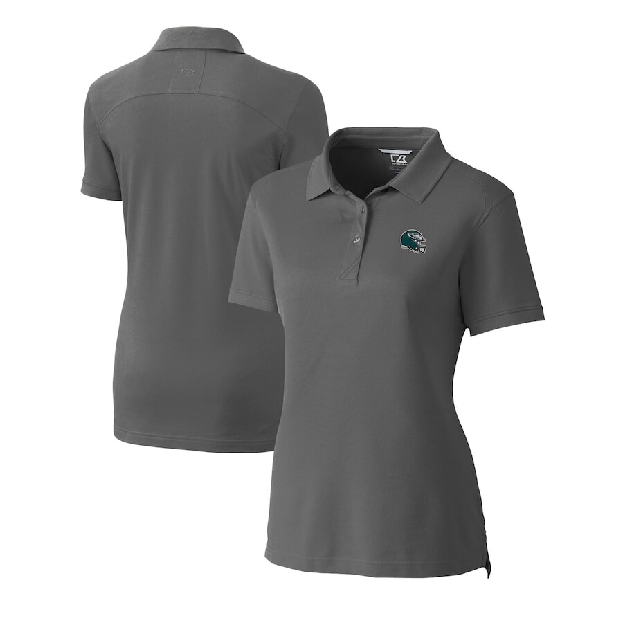 

Поло с длинным рукавом Cutter & Buck Philadelphia Eagles, серый