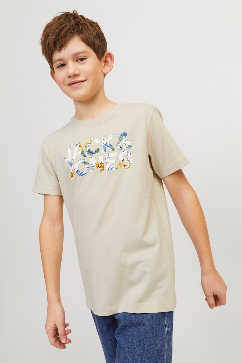 

Футболка из органического хлопка с логотипом Jack & Jones, оранжевый