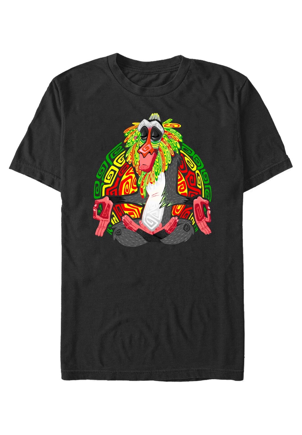 

Футболка с принтом The Lion King Freaky Rafiki Disney, черный